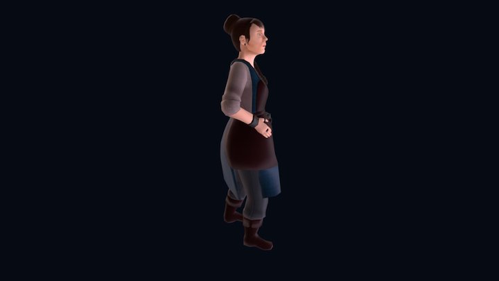 Blacksmith (First Year) 3D Model