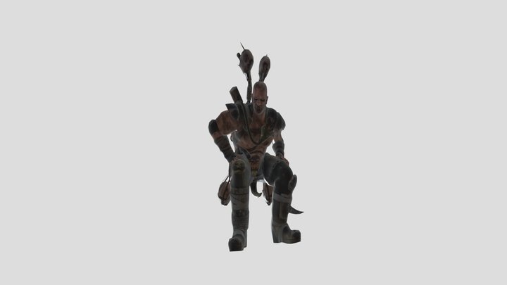 Scabrous Scrotus 3D Model