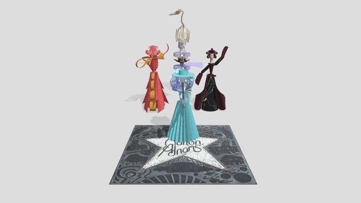 Marion Adnams 3D Model