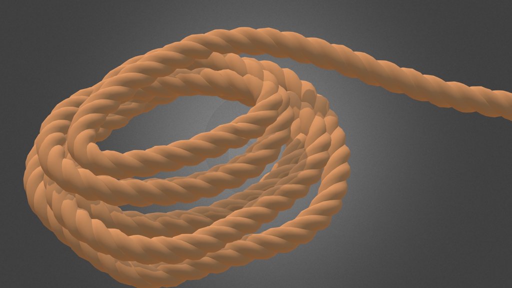 Rope 3D Model