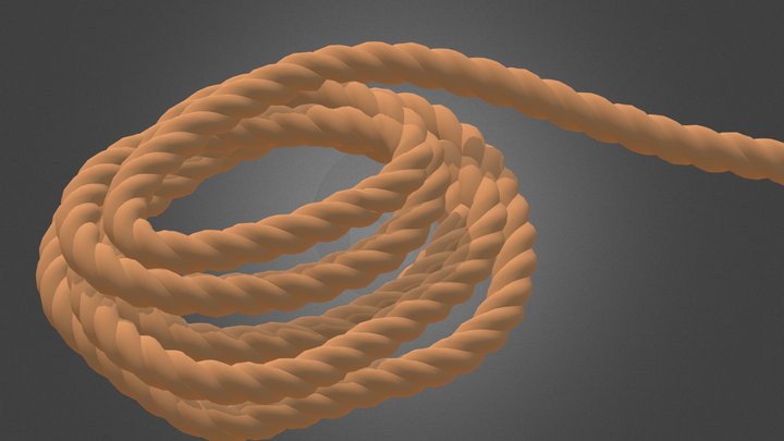 Rope 3D Model 3D Model
