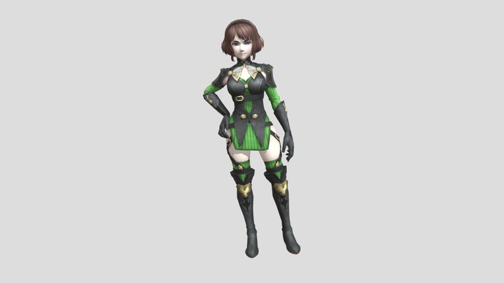 Ophelia - Wizardry Variants Daphne 3D Model