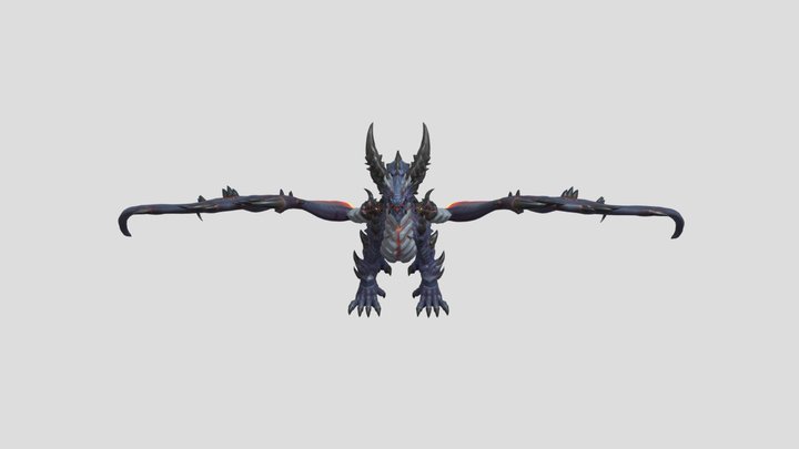 Agulis Dragon 3D Model