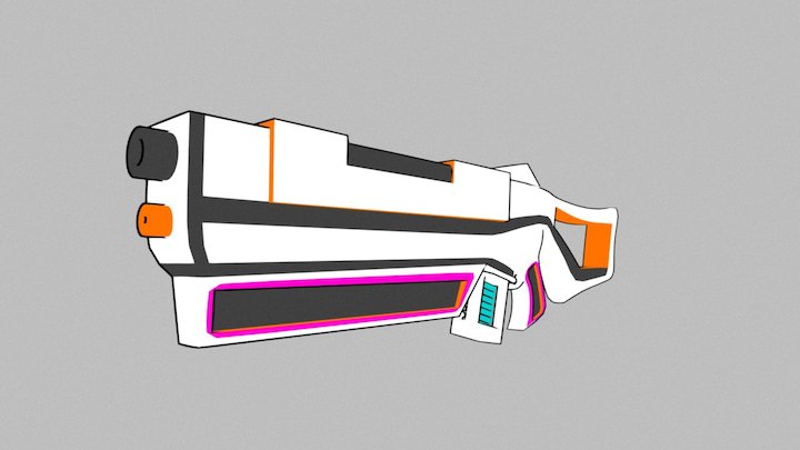 Scfi Weapon 3D Model
