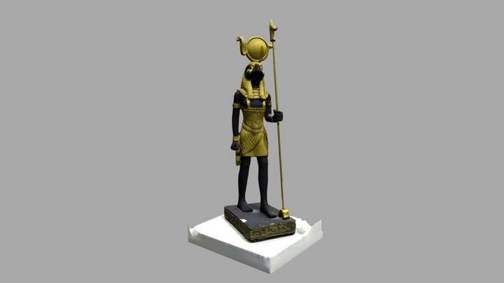 Ra Statue 3D 3D Model