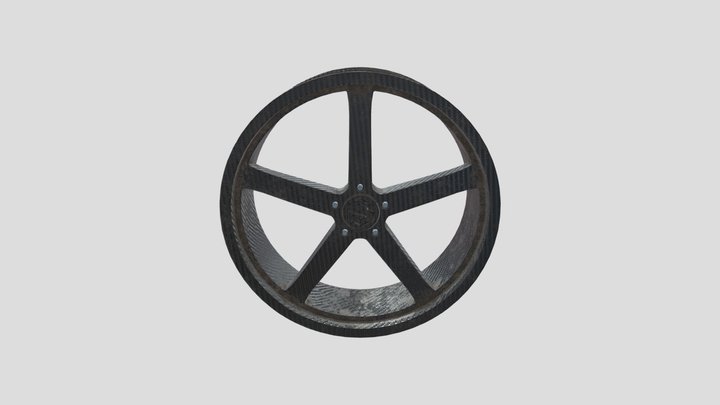 Car Rims 3D Model