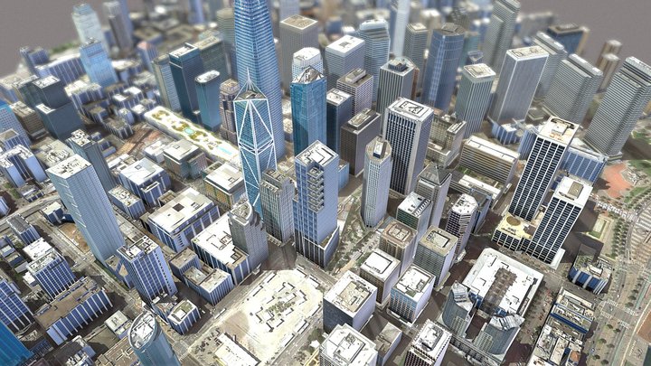 City pack 3 3D Model