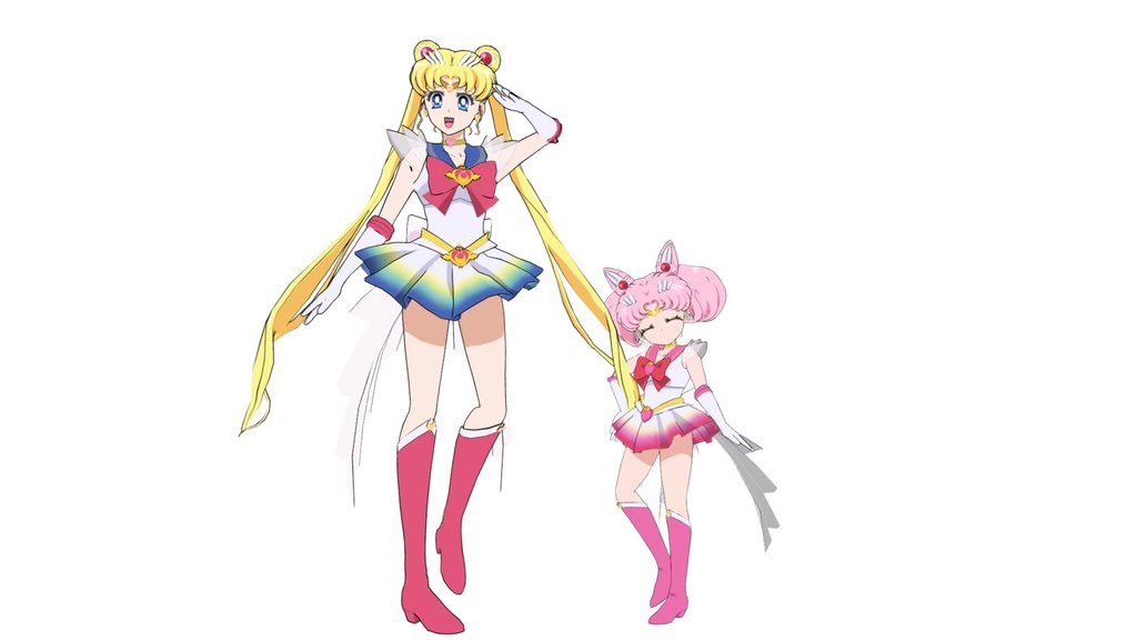 『セーラームーンとちびムーン - Sailor Moon and Chibi Moon』