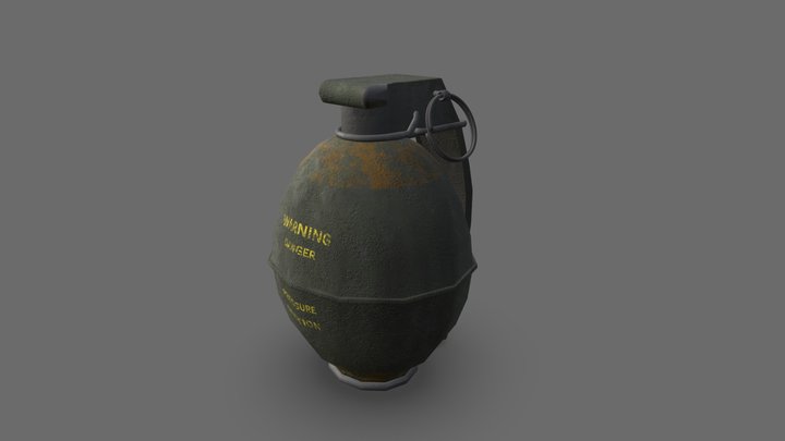 Grenade 3D Model