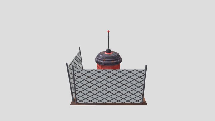 Old_Generator_Stylized 3D Model
