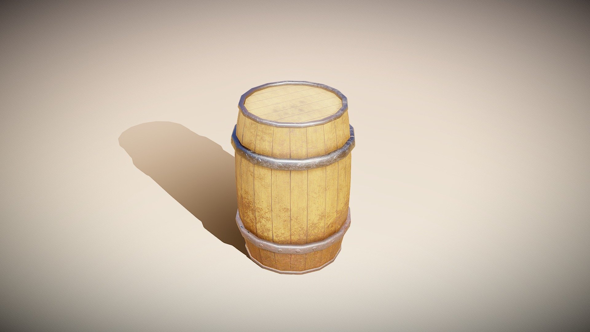 Wooden Barrel