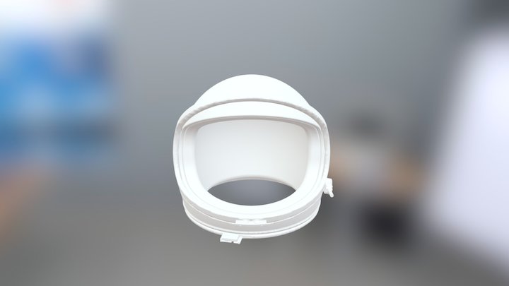 Astro Helmet 3D Model