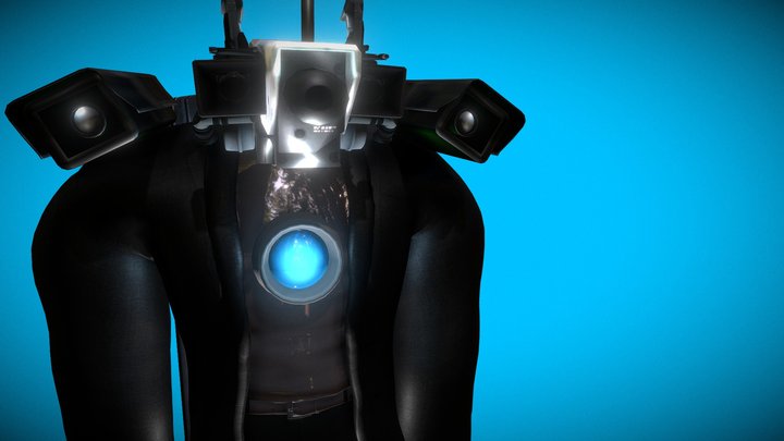 Titan Camera Man 3D Model