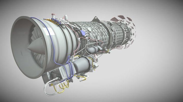 EJ200 3D Model