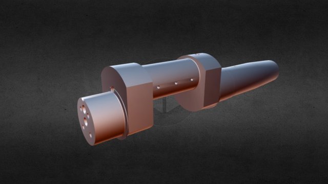 Crankshaft 3D Model