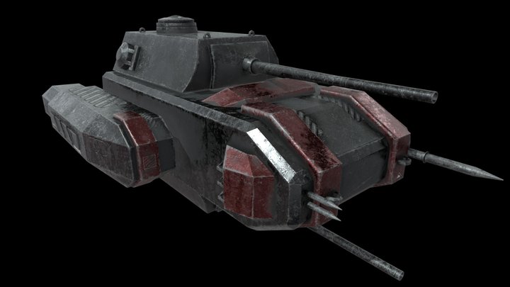 space tank (MAUS) 3D Model