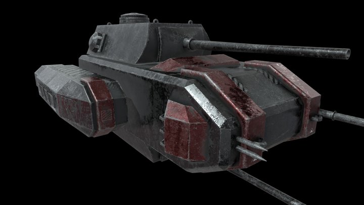 space tank (MAUS) 3D Model