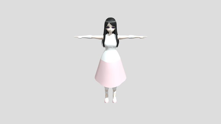Girl 11 – Gratis 3D-model STL