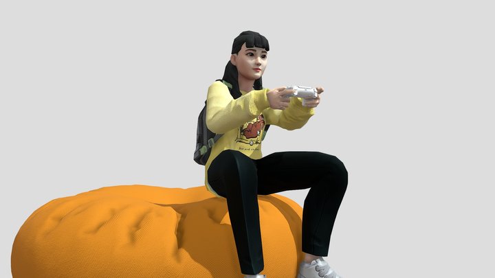 Akari Gaming 3D Model