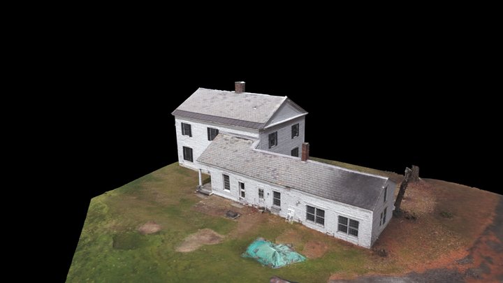 Granger House | Castleton Vermont | Drone Scan 3D Model