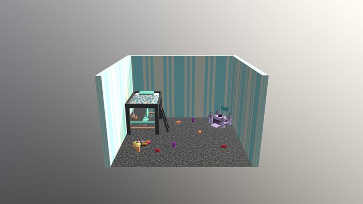 Completed Room 3D Model