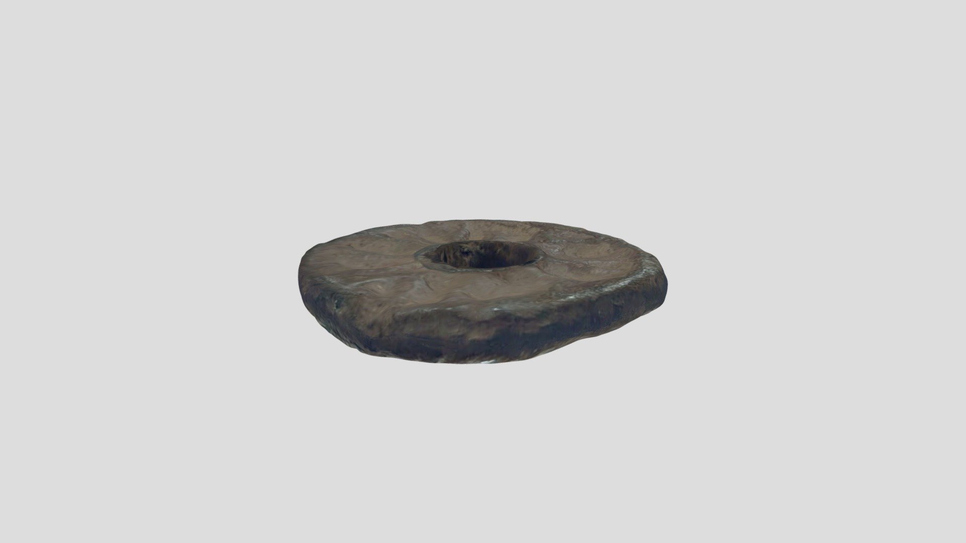 Wmid-a28ac5 - Decorated flat spindle whorl