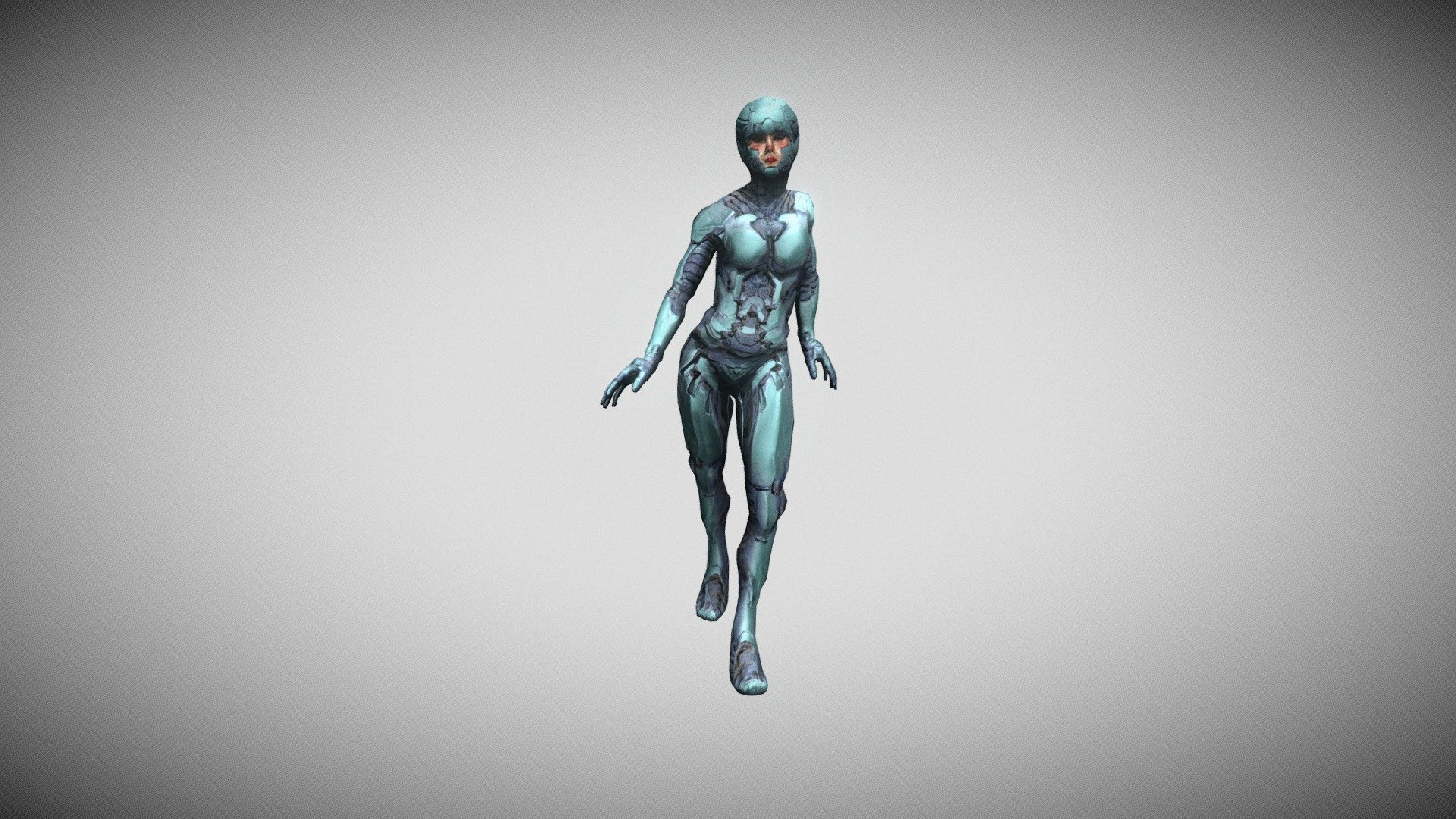 Female Spacetrooper Animation