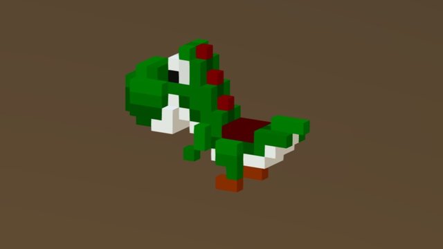 Mushroom Lizard 3D Model