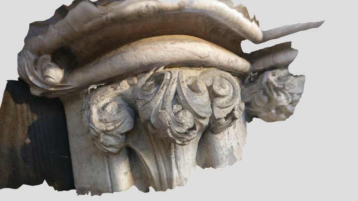 Stone Motifs Processed With Metashape 3D Model