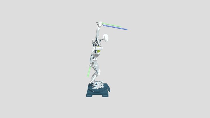 Quiman Jai Shalaal (General Grievous) 3D Model