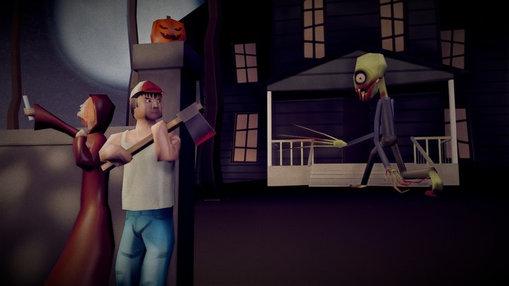 Dangerous monster 3D Model