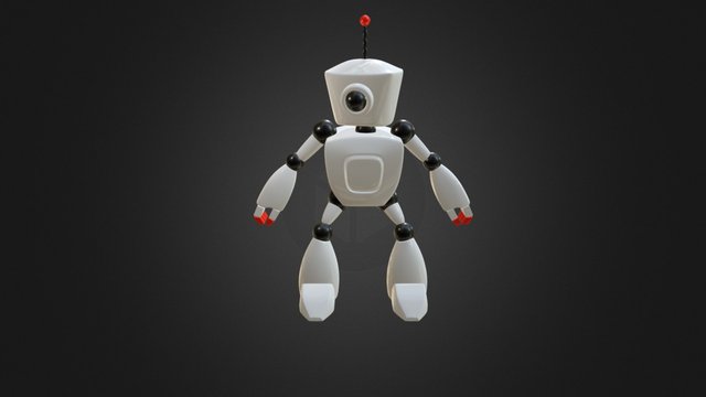 Robot - Hardsurfaces 3D Model
