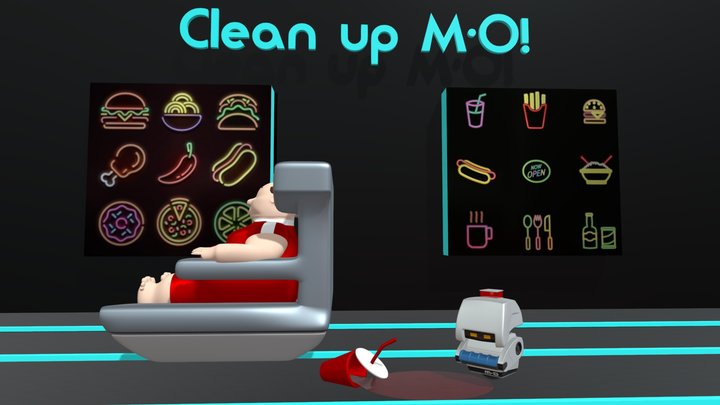 Clean up M-O! by Sofía Vaca Solís 3D Model