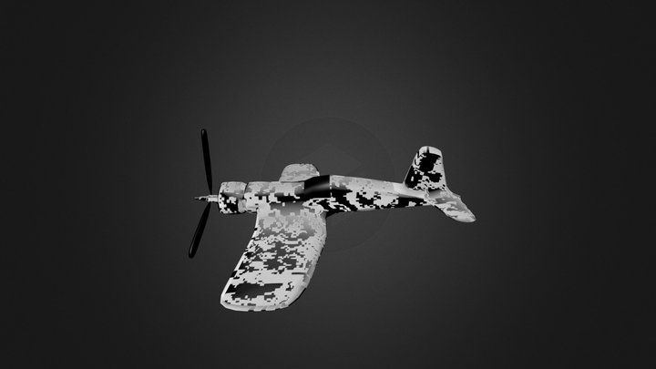 Military Plane 3D Model
