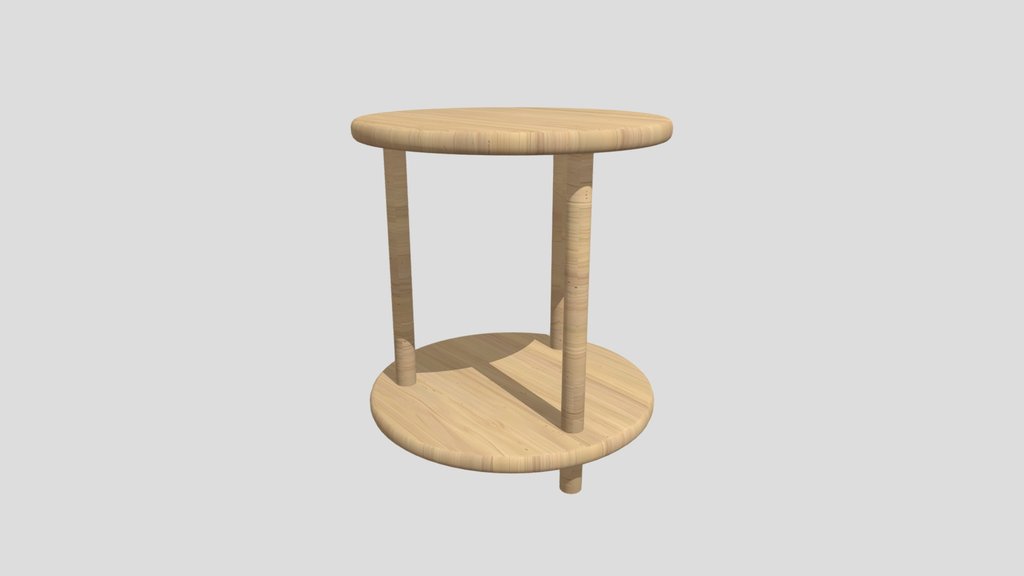 Wooden Round Table