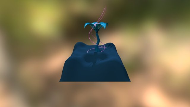 Alien Plant 2 3D Model