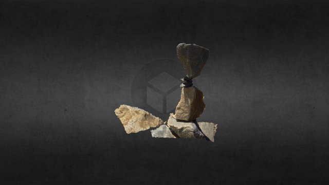 Balanced Rocks 3D Model
