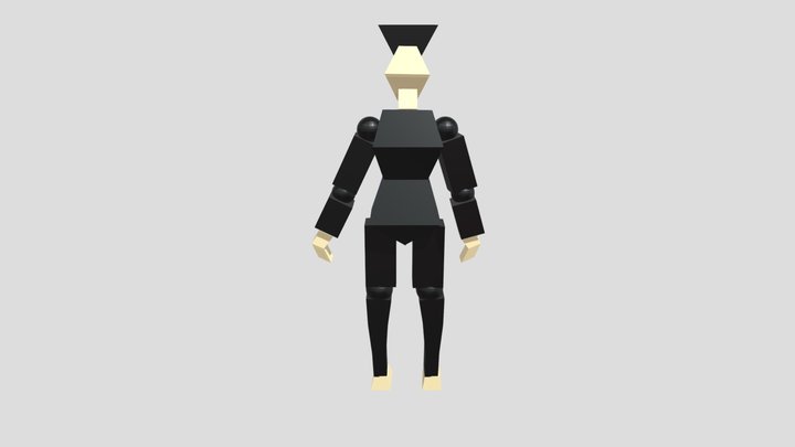 Man March 3D Model