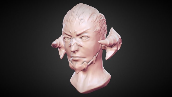 My Character in FFXIV (Au Ra) 3D Model