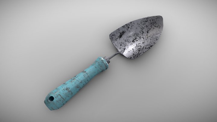 Dirty showel 3D Model