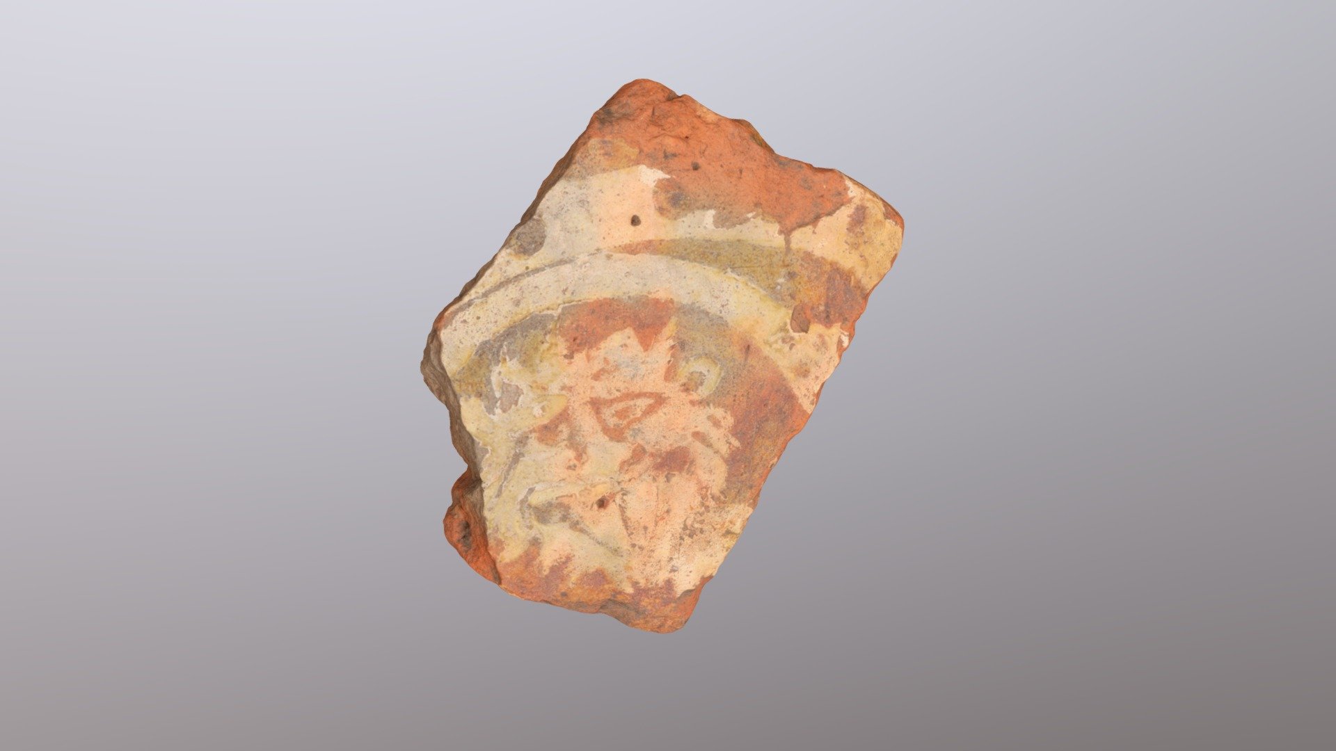 Medieval Floor Tile_SF4483 - 3D model by Archaeology &amp; History Teams ...