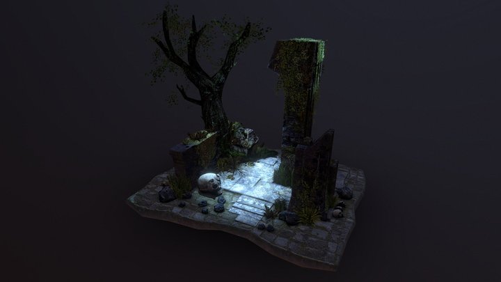 Forest Temple 3D Model