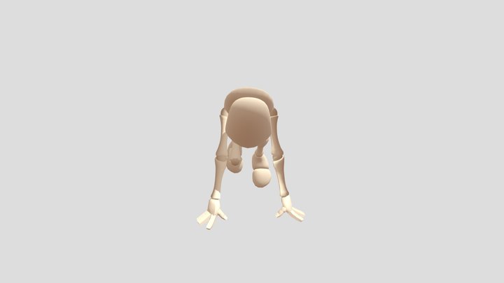 Sprint Animation 3D Model