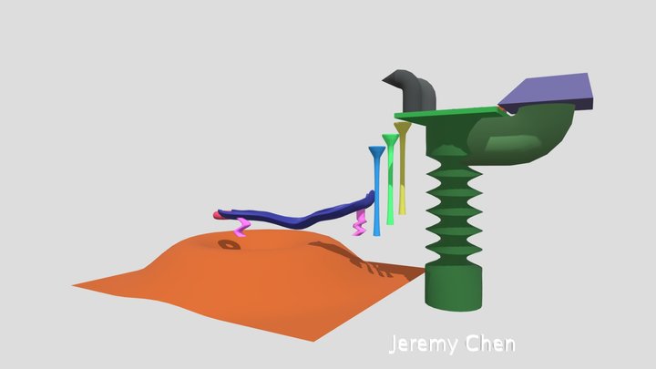 MARBLE Track 3D Model