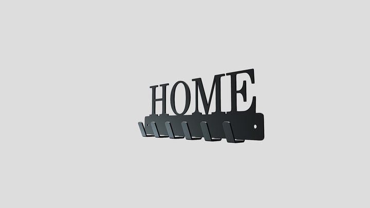 WIESZAK - HOME WMH22-BLK 3D Model