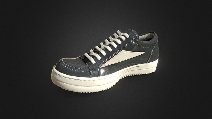 Rick Owens Vintage Sneaks (Vans) 3D Model