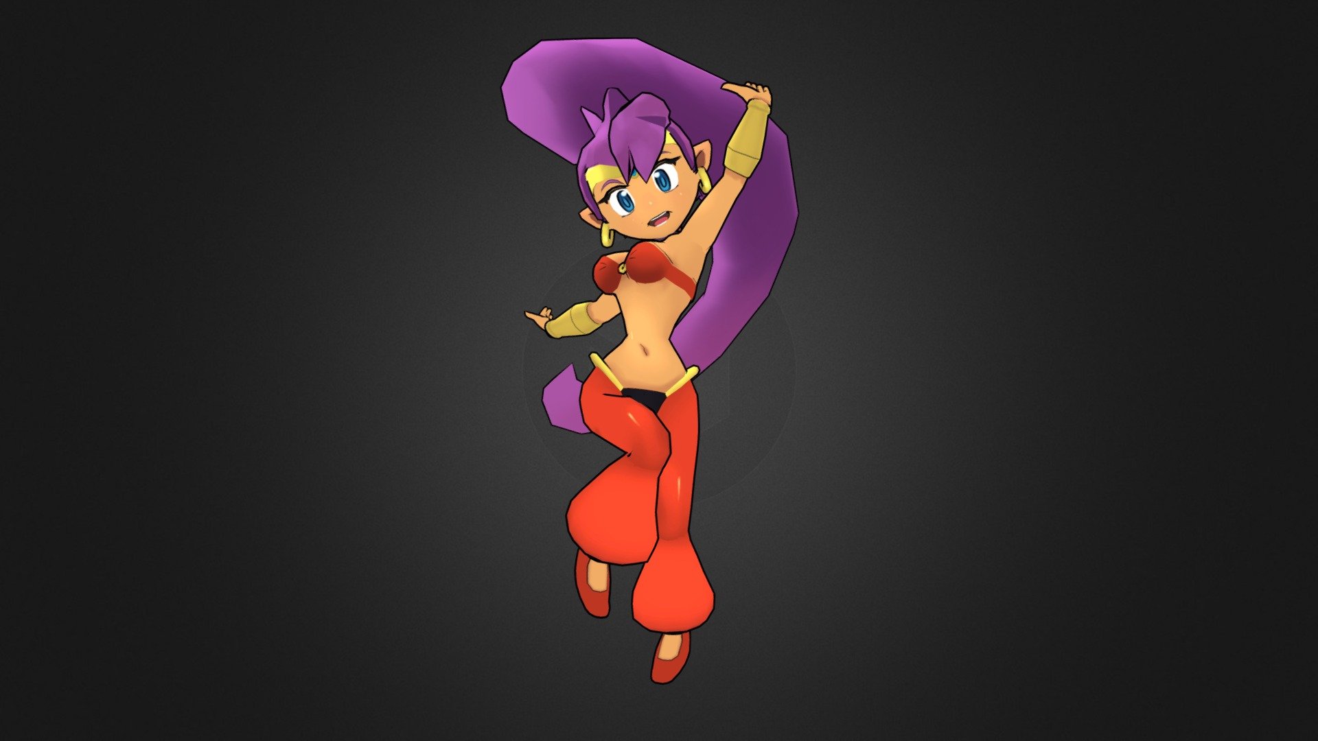 - Shantae - Download Free 3D model by infectedfury.