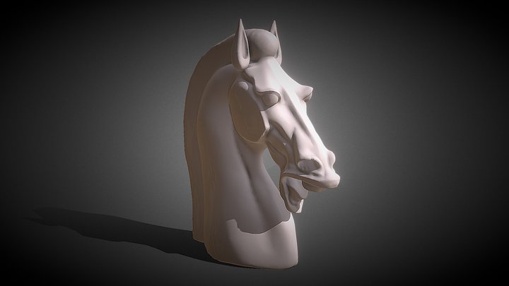 chine Horse 3D Model