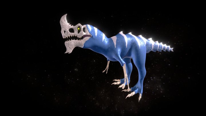 Aqua Tyrant (Dinosaur World Mobile CREEPYPASTA) 3D Model