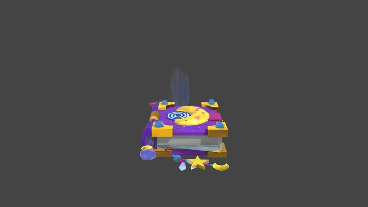 The Magic Book V2 3D Model